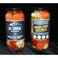 BC Brine Preservation Co. - Pickled Vegetable Medley